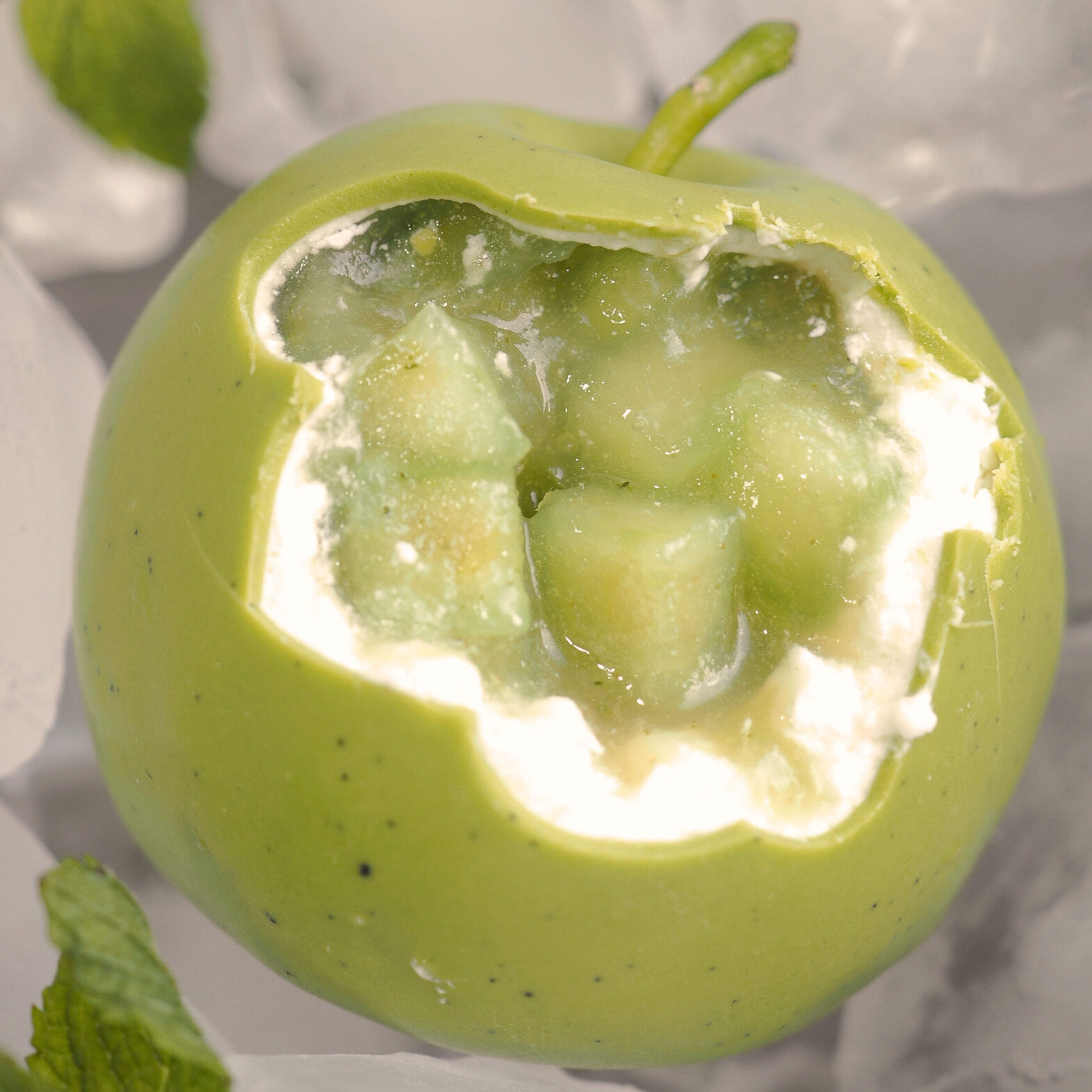 Пирожное «Зеленое яблоко»