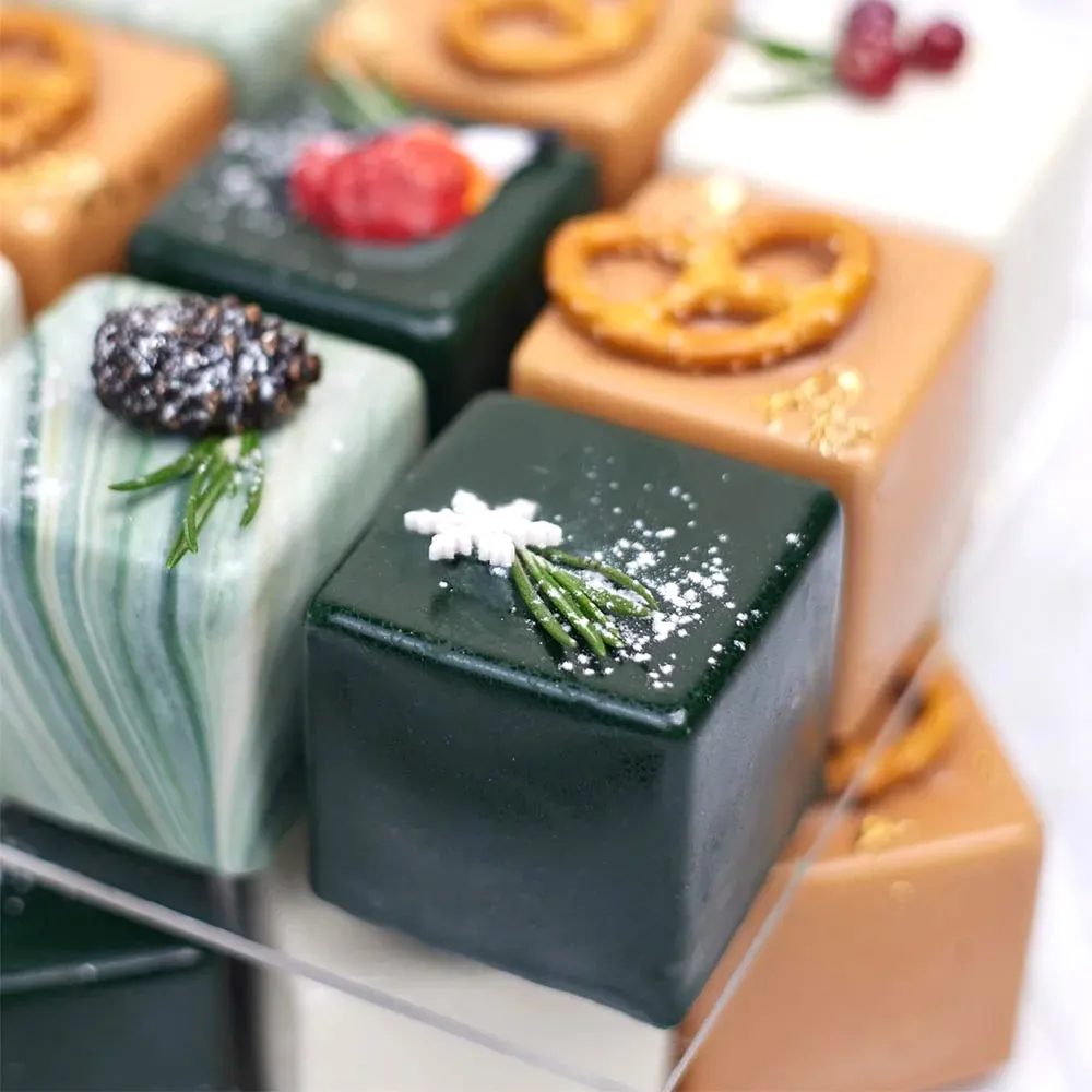 Куб «Вишня-шоколад» новогодний