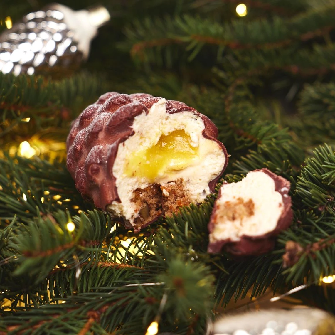 Пирожное «Зимняя шишка из СССР»