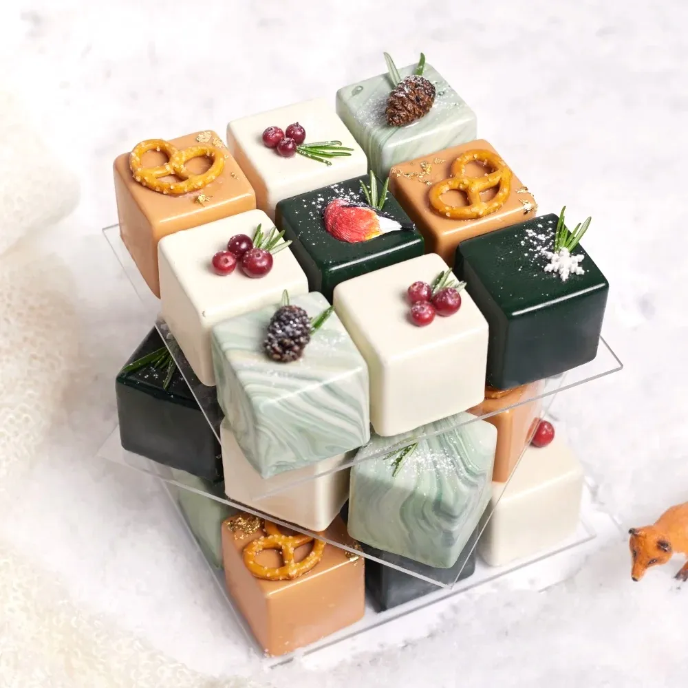 Куб «Манго-маракуйя» новогодний