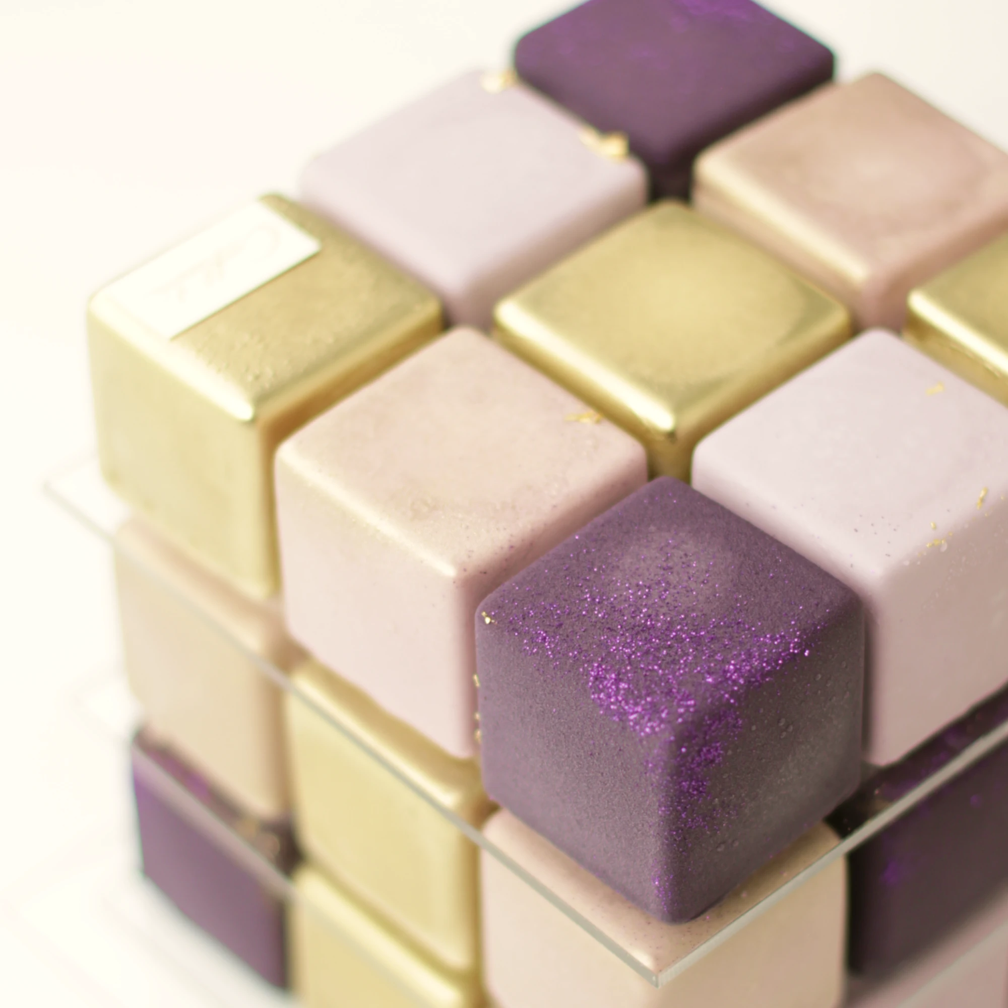 Торт Кубик Golden Violet