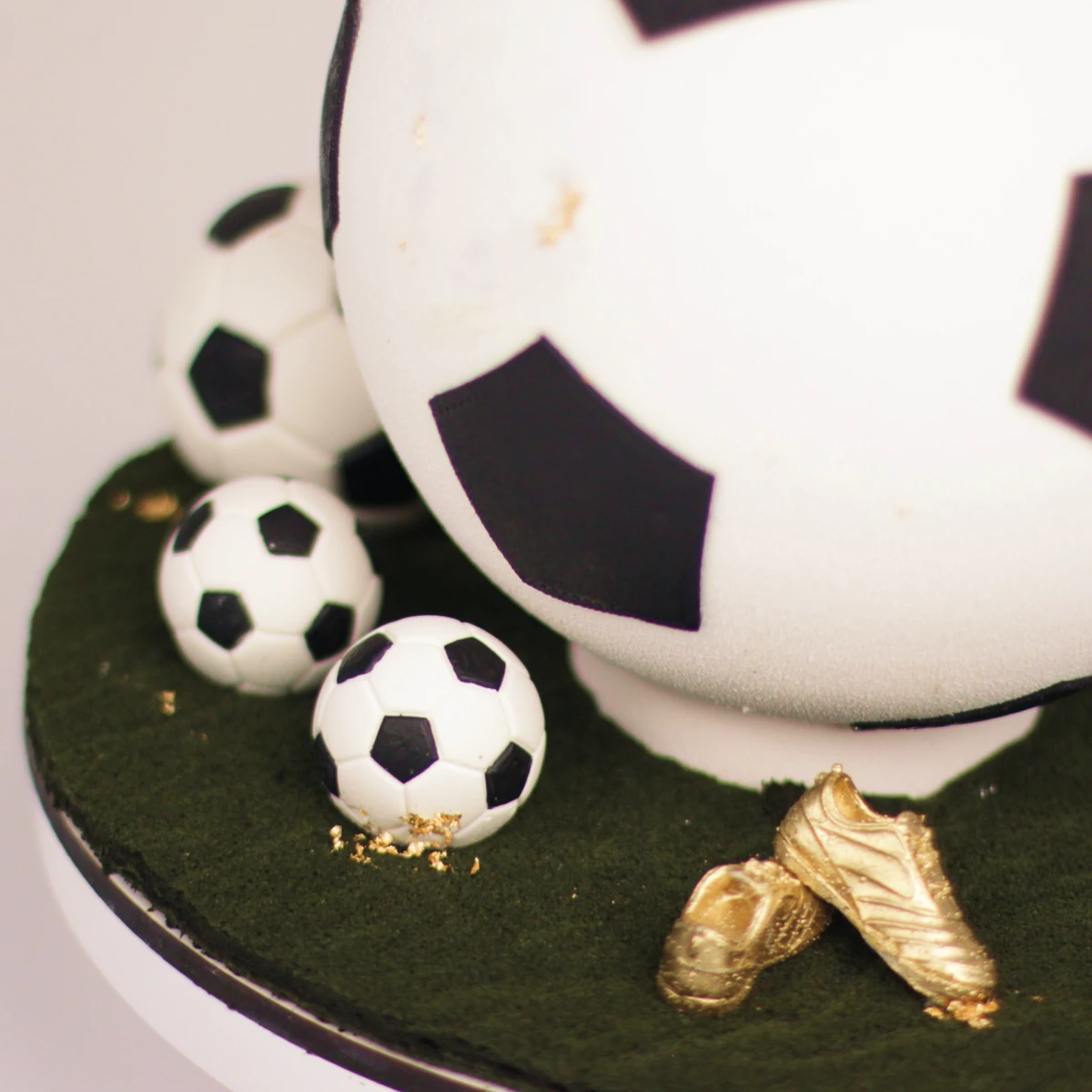 Торт «Футбольный мяч»