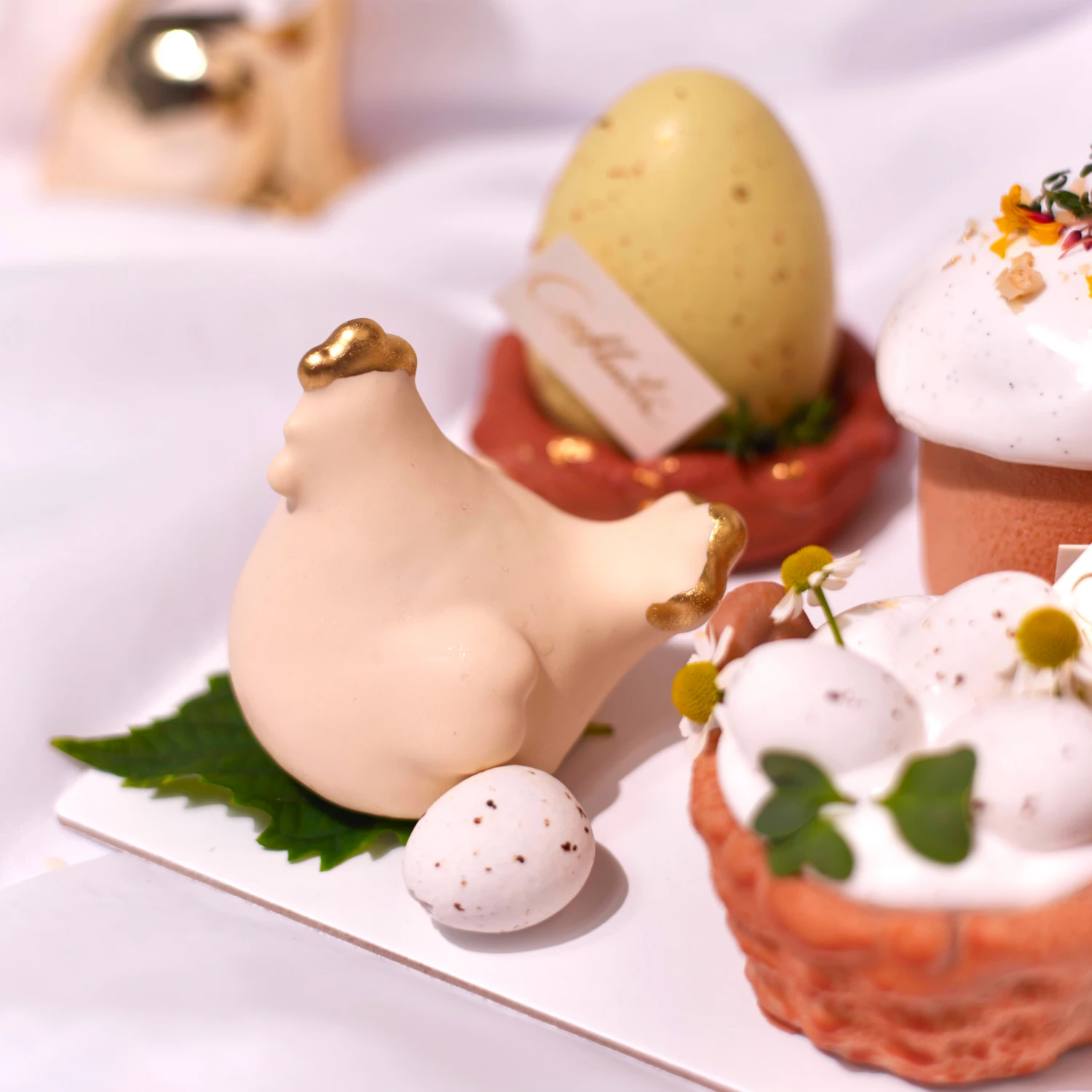 Пирожное «Фарфоровая курочка»