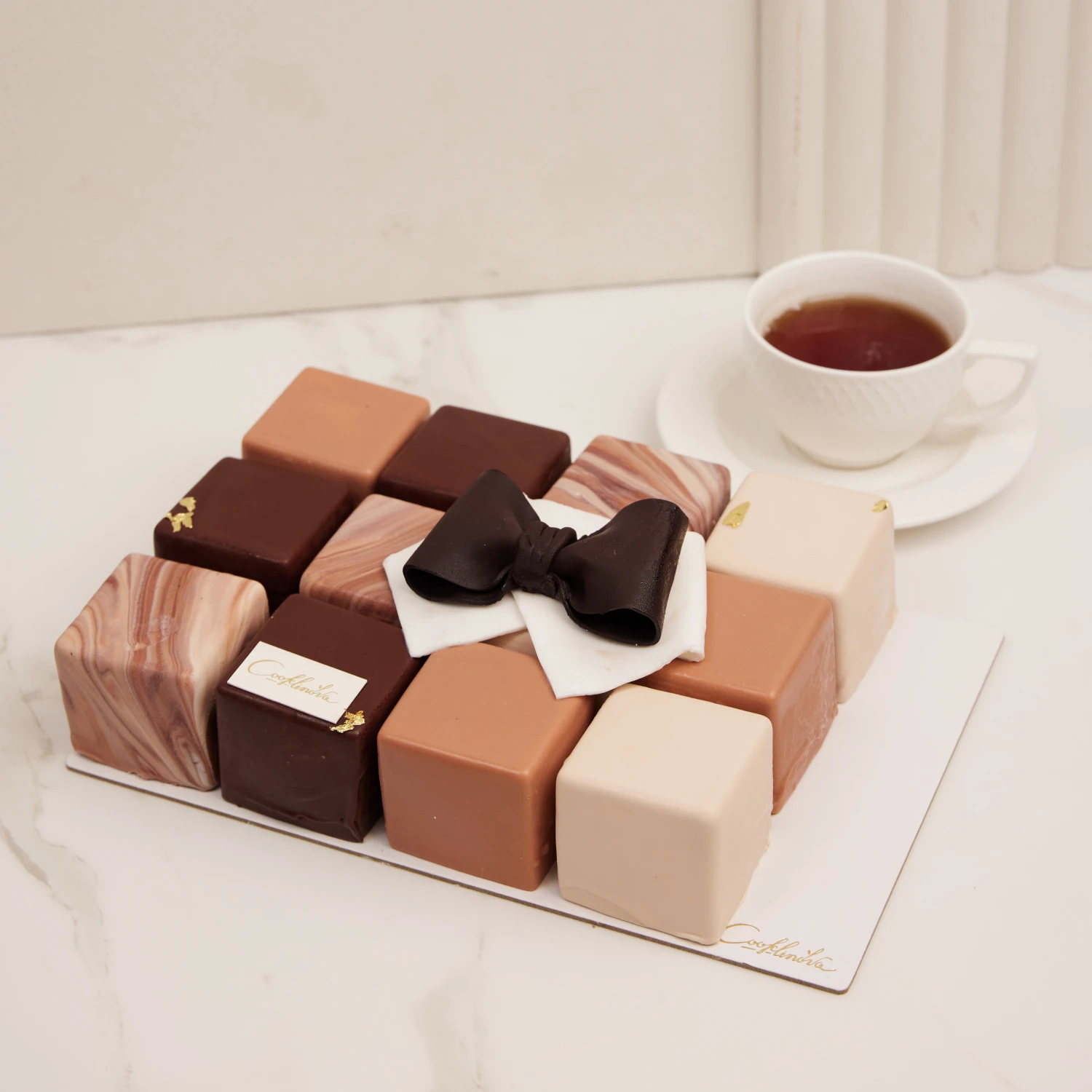 Торт из кубов «Дресс-код»