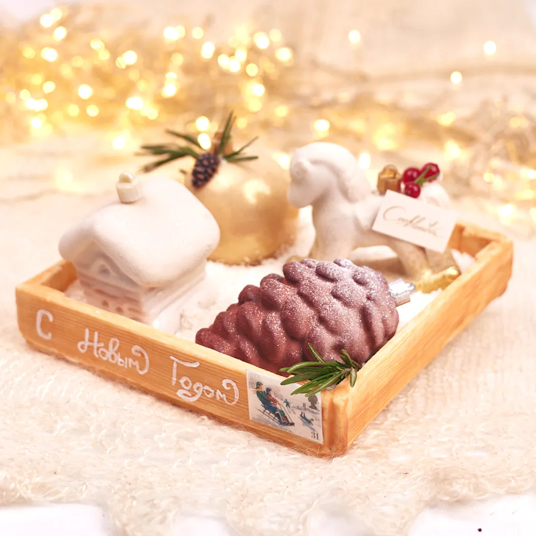 Пирожное «Зимняя шишка из СССР»