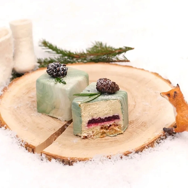 Куб «Малина-фисташка» новогодний_фото_товара0