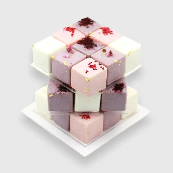 муссовый торт кубик рубик