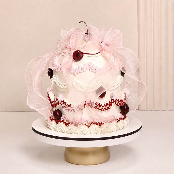 Торт "Cherry Bow"_фото_товара0