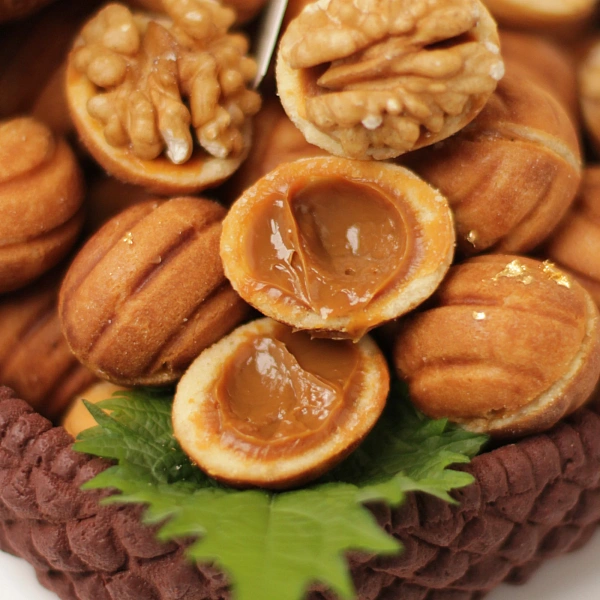 Шоколадная корзина с орешками_фото_товара1