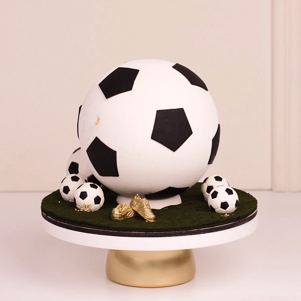 Торт «Футбольный мяч»_фото_товара0