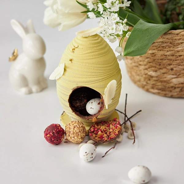 Шоколадное яйцо с трюфелями и драже_фото_товара2